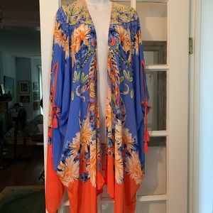 Delightful Johnny Was Kahlo Kimono in rich colors - perfect for the summer!